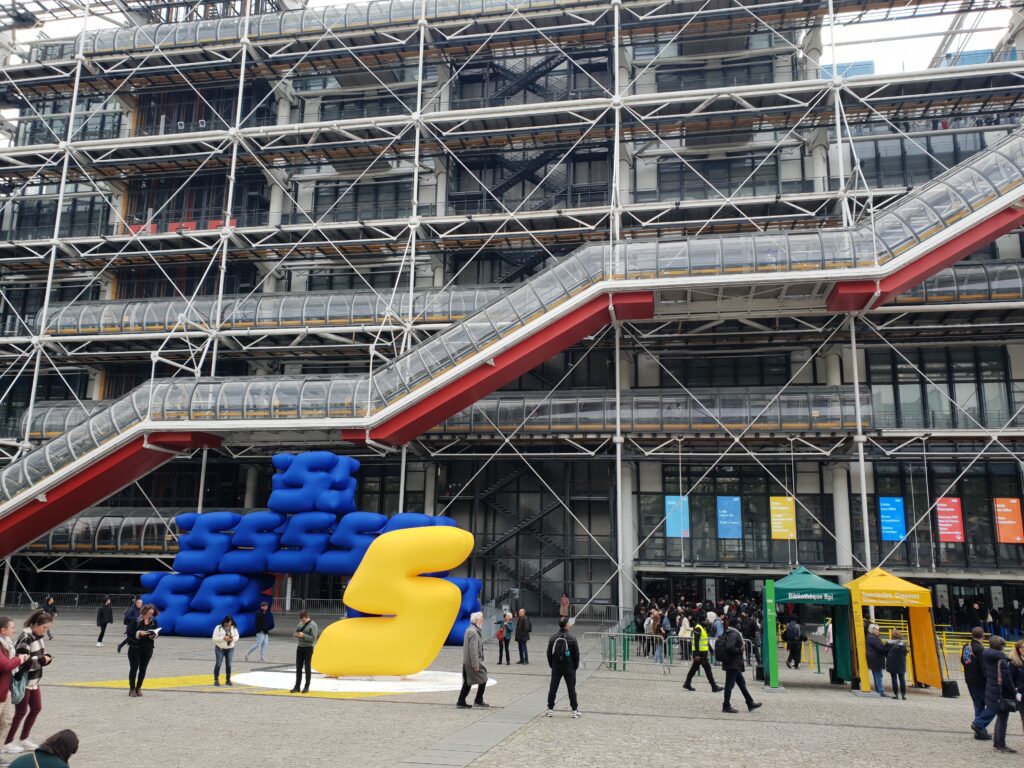Il primo maggio è al Centre Pompidou